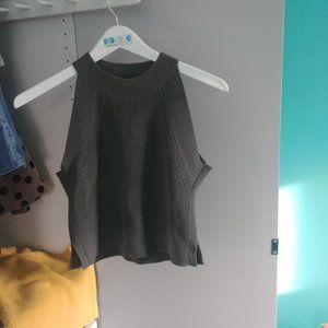 Aritzia Wilfred Crevier top army green in EUC